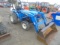 New Holland T1510 4wd w/ 110 TL Loader, Hydro, R4 Tires, SSL Quick Attach B