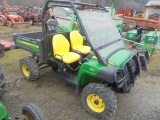 John Deere 825i Utility Vehicle, 4wd, ROPS, Only 406 1 Owner Hours, Manual