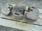 (8) New Holland SSL / Compact Suitcase Weights, 8x The Bid Price