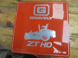 Gravely Lawn Mower Sign