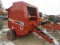 Hesston AGCO 745 Round Baler, 4x5 Dry Hay Baler, Very Clean