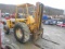 International 4500A Rough Terrain Forklift, OROPS, Gas, Shuttle, Side Shift