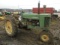 John Deere 70 Antique Tractor, Gas, Power Steering, 14.9-38 Tires, Drove In