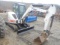 Bobcat 430 ZHS Excavator, Cab w/ Heat & AC, Backfill Blade, Good Rubber Tra