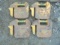 John Deere 40LB Suitcase Weights x4