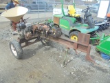 Gas Powered Log Splitter, Runs & Works