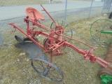 Antique 1x Plow w/ Seat