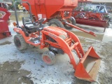 Kubota BX2350 w/ LA243 Loader, Hydro, 4wd, Diesel, Power Steering, Runs Goo