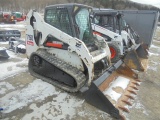 Bobcat T190 Track Skid Steer, Cab w/ Heat & AC, ACS Controls, 1510 Hours, P