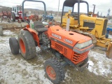 Kubota L2350, 4wd, 2542 Hours, Runs But Has A Knock, Nice Little Tractor, A