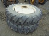 Galaxy 14.9-38 Tires On 9 Bolt Duals, Nice