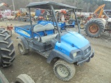 New Holland 125 Rustler UTV, Power Dump Bed, Roof, Gas, 891 Hours, Runs & O