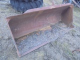 7' Pin On Loader Bucket