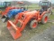 Kubota L2501 4wd w/ LA525 Loader, SSL Quick Attach, 11.2-24 Ag Tires, Gear