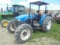 New Holland TN75S 4wd, Power Shuttle, ROPS Canopy, Dual Remotes, Good 16.9-