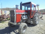 Massey Ferguson 1155 V8 Muscle Tractor, Cab, 540 Pto, 3pt, Dual Remotes, 32