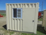 New 7'x9' Container w/ Door & Window