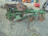 John Deere 3x Hydraulic Reset Plow, 3pt, Coulters