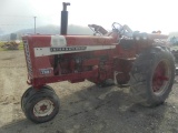 International 756 Gas, Narrow Front, Fast Hitch, Runs Nice, 6364 Hours, Dua