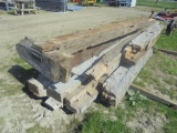 (8) Barn Beams, Range From 10'-13'