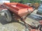 New Idea 111 Pull Type Single Axle Fertilizer Spreader, Pto Drive, Nice Ori