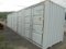 New 40' Container w/ Door On End And 4 Side Doors, Only Hauled One Load Of