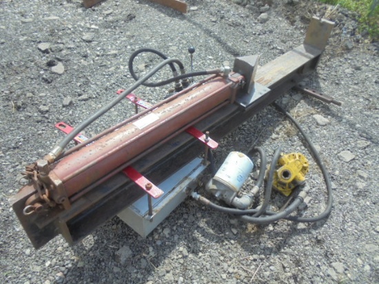 3pt Wood Splitter w/ Pto Pump & Oil Tank