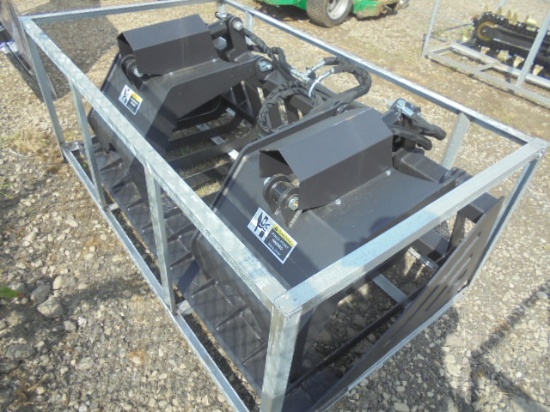 New 72" SSL HD Dual Cylinder Rock Grapple Bucket
