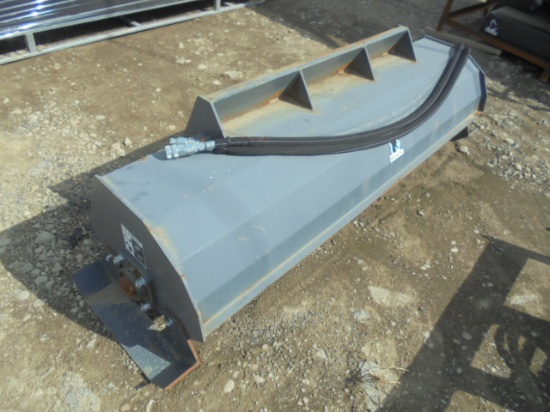New Wolverine 72" SSL Hydraulic Sweeper Broom