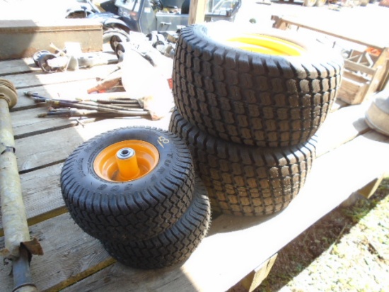 Set Of 4 Cub Cadet Wheels