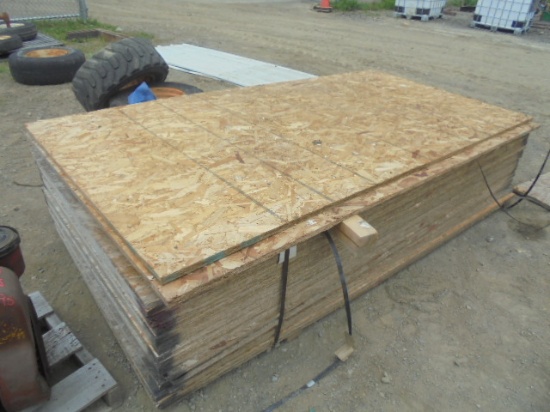 Pile Of 1" 4x8 OSB Boards