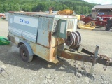 Gardner DenverAir Compressor w/ John Deere 219 4 Cyl Diesel Engine