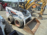 Bobcat S160 Skid Steer, OROPS, Only 1856 Hours, Kubota Turbo Diesel, Aux Hy