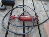 Red Hydraulic Cylinder w/ Hoses