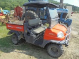 Kubota RTV 900 Utility Vehicle, Diesel, 4wd, Roof & Windsheild, Hydraulic D