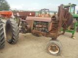 Oliver 77 Diesel, Buzz Saw, Excellent Grill, Belt Pulley, Not Running, AS-I