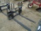 New Ansung 4000 LB HD Pallet Forks