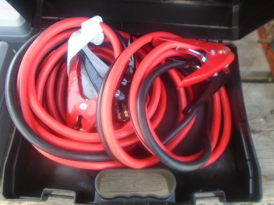 New 25' 1 Guage Heavy Duty Jumper Cables