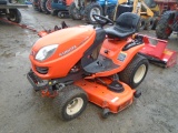 Kubota GR2100 Riding Mower, 4wd, Hydraulic Lift, Diesel, 54