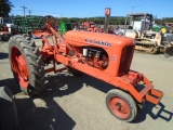 Allis Chalmers WD45 Pulling Tractor, 12.4-38 Tires, Adjustable Hitch & Whee
