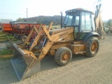 Case 580 Super L Backhoe, Cab w/ Heat, 4wd, Extendahoe, All Good Glass In C