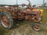 Farmall 230 w/ Fast Hitch, Wheel Weights, Runs, Shifting Lever Froze, AS-IS