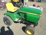 John Deere 300 Lawn Tractor w/ Rear Lift, Front Hydraulics, 16 hp Kohler En