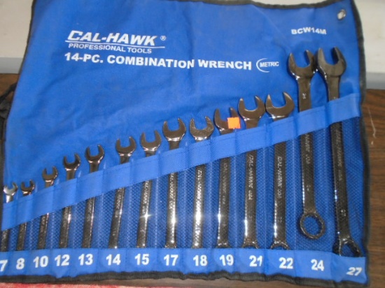 Calhawk 14 pc Metric Wrench Set