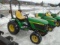 John Deere 4100 4wd Compact Tractor, Diesel, 3pt, Rear Pto, Rops, Gear Driv