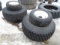 Set Of 4 Turf Tires & Rims Off New Holland Compact Tractor, Will Fit Many O