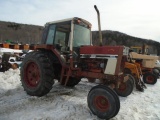 International 1086 Tractor, Like New Earth Pro 18.4-38 Tires, Dual Pto & Du