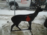 Large Deer Metal Shooting Target