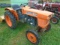 Kubota L185 Compact Tractor, Diesel, 2wd, Gear Drive Transmission, 3pt & Re