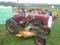 Farmall Cub Antique Tractor w/ Nice Woods 42 Belly Mower, Excellent Rear Ti